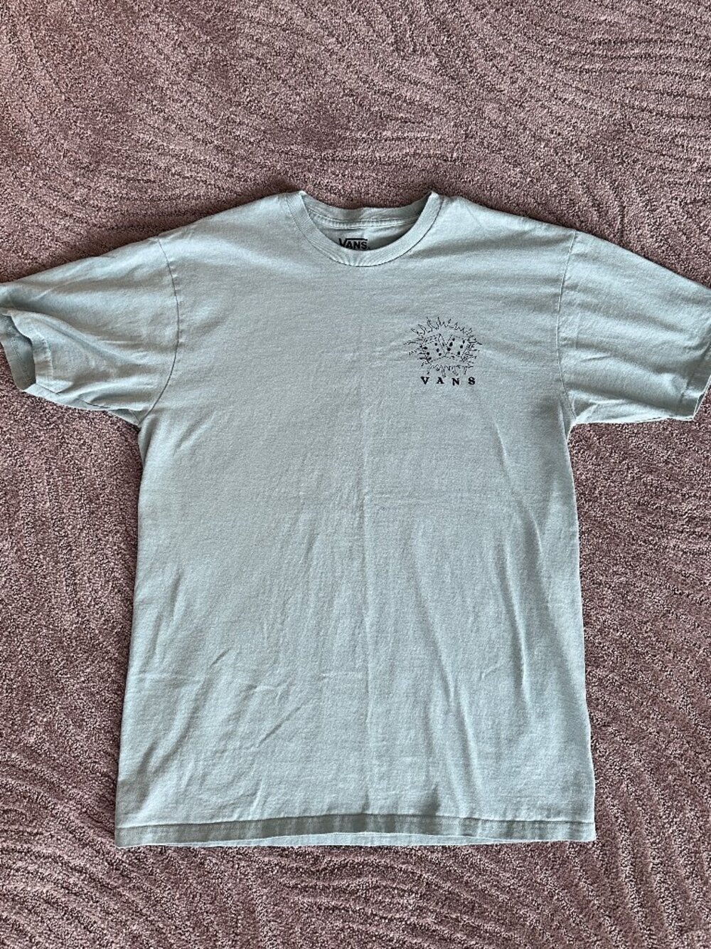 Vans tshirt, Size large, mint green